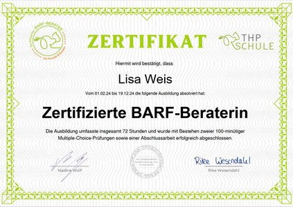 Zertifikat